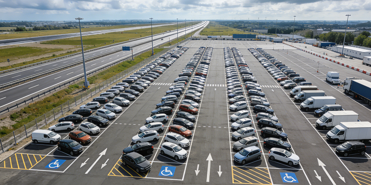 高速服務區停車區清潔