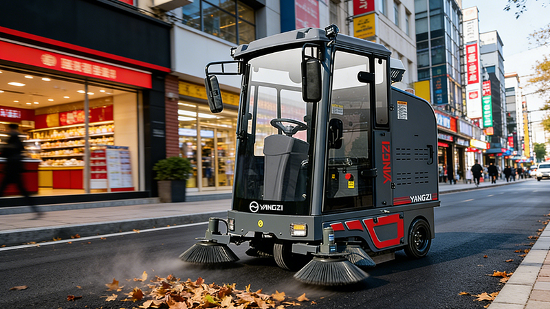 南京埃斯頓引入揚子鋰電掃地機，開啟廠區綠色清潔新篇章